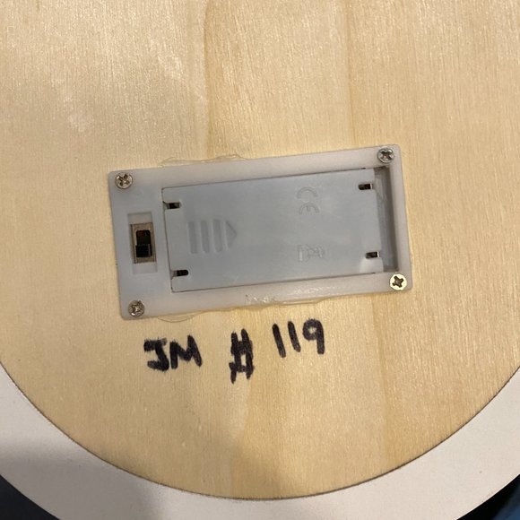 Rustic Christmas Wall Decor Wood Layers Lightbox Shaped Mitten - Picture 8 of 8